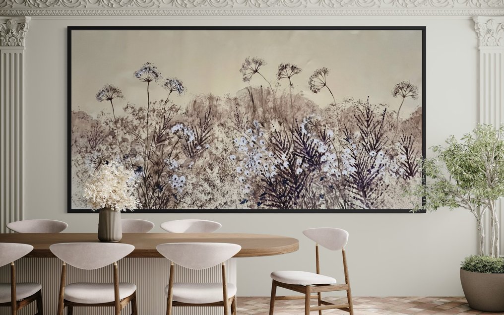 VOLHA - Silence -XXL-hand painted #3.2