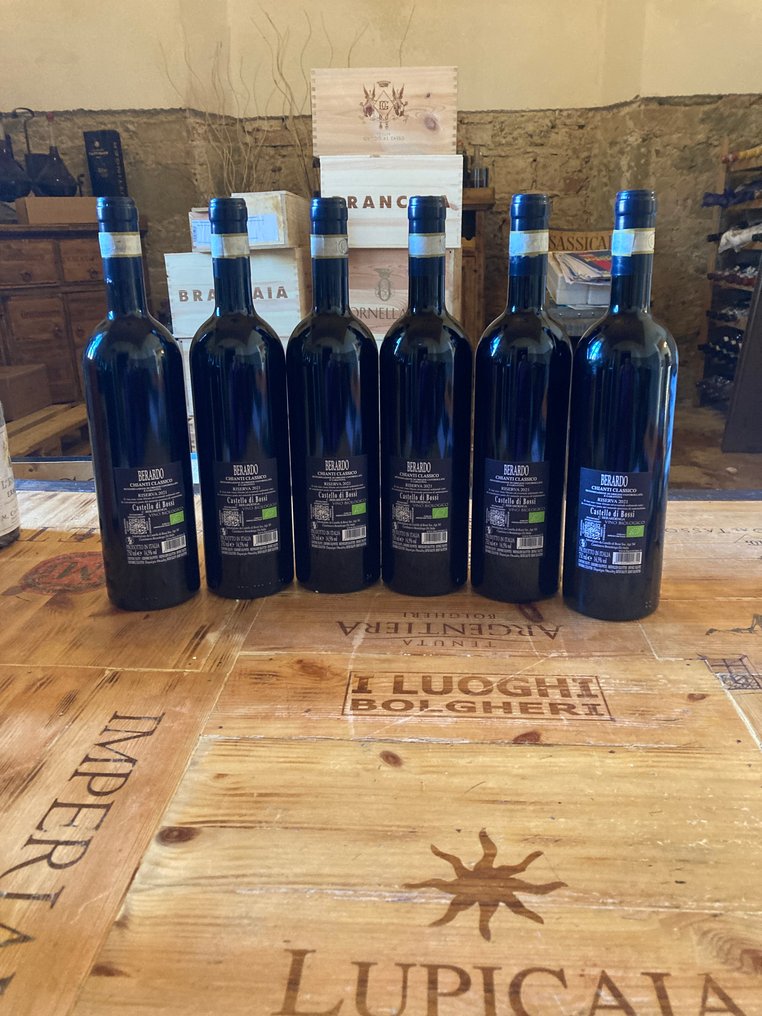 2021 Berardo, Castello di Bossi - Chianti Classico Riserva - 6 Flasker (0,75 L) #1.0