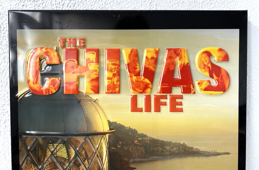 Chivas Regal perpetual calendar - Sign - Metal #4.3