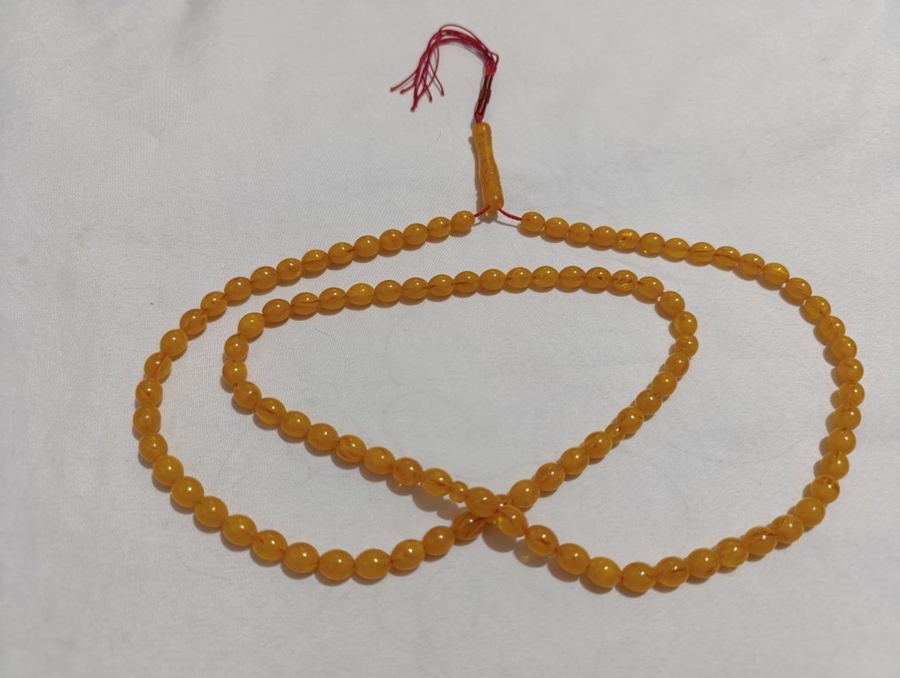  天主教念珠 - 琥珀 - 1970-1980 - 稀有的祈祷念珠  #3.2