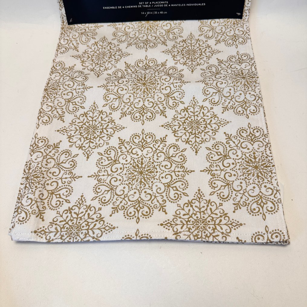 Lauren Ralph Lauren - 4 placemats + 8 napkins - Tablecloth (9)  - 51 cm - 51 cm - placemat #2.1