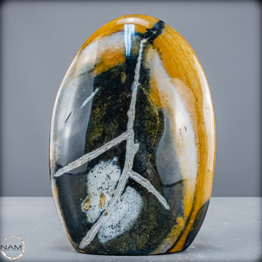 Φυσικός Jasper-Χαλκηδόνιος Ελεύθερη μορφή- 1489.51 g #1.0