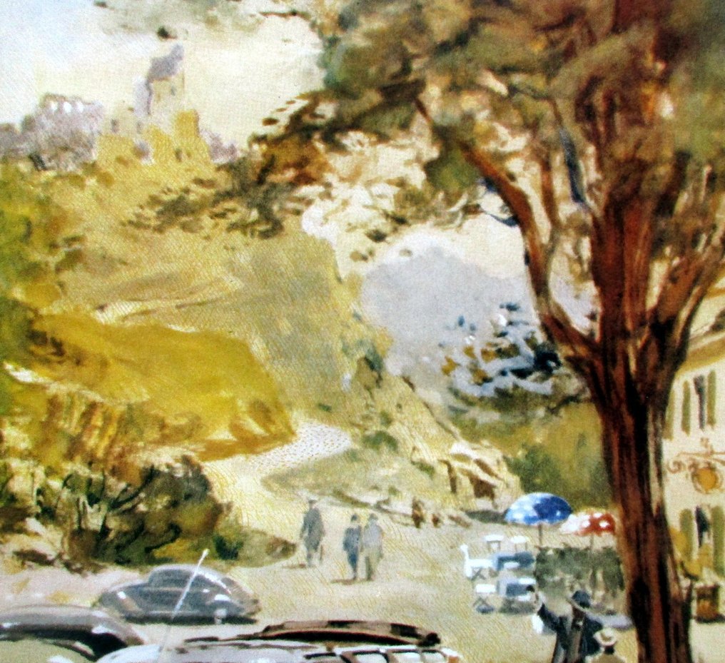 Volkswagen Transporter Type 2 T1 Samba - Atmosphere Print - Volkswagen #2.1