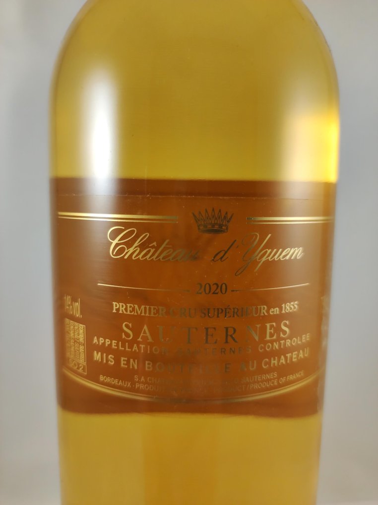 2020 Château d'Yquem - Sauternes 1er Cru Supérieur - 1 Bottle (0.75L) #2.1