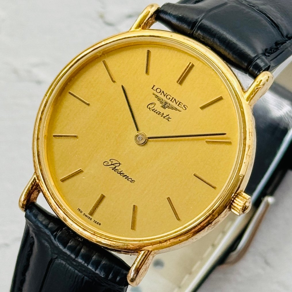 Longines - Presence - Ingen mindstepris - 150.7229 - Mænd - 1980-1989 #1.0