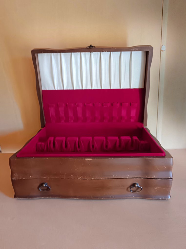 Evőeszközkészlet - Fa, Bársony - Cubertero #1.0