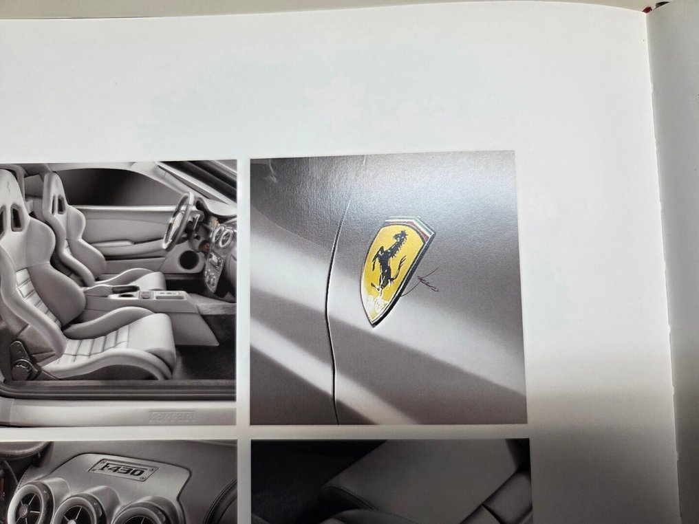 Book - Ferrari - Brochure Ferrari F430 media press catalogo #3.2