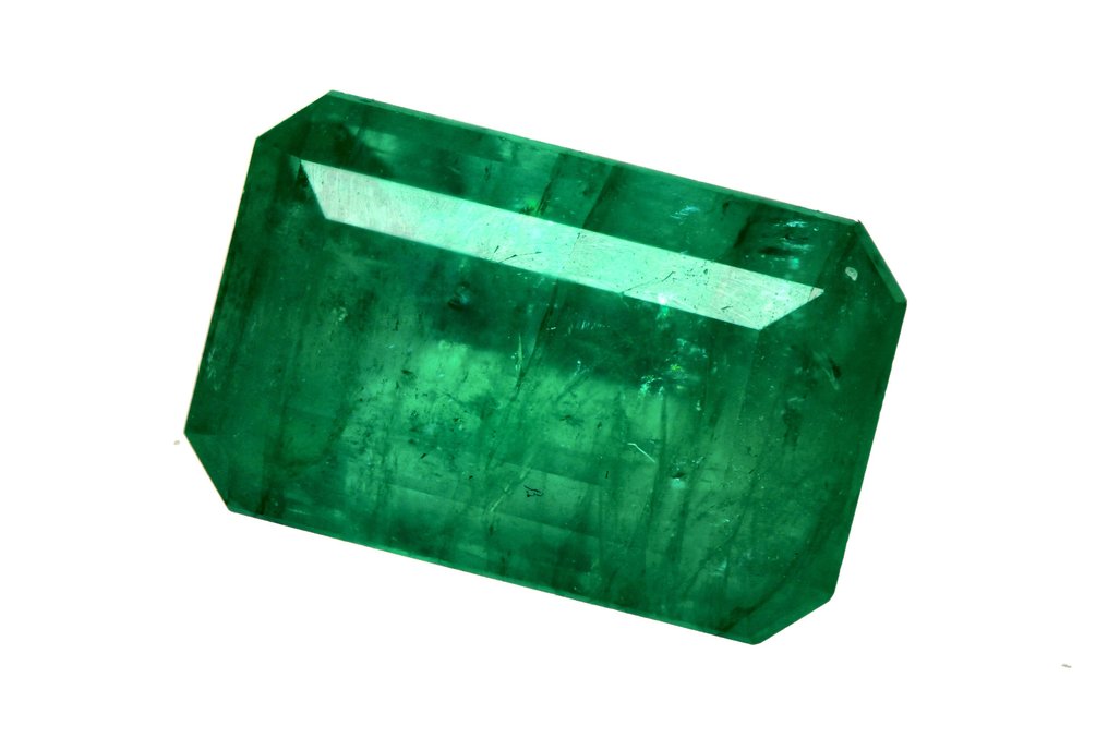 Zonder Minimumprijs Groen, Blauw Smaragd  - 3.17 ct - Instituto Gemólogico Español (IGE) #2.1