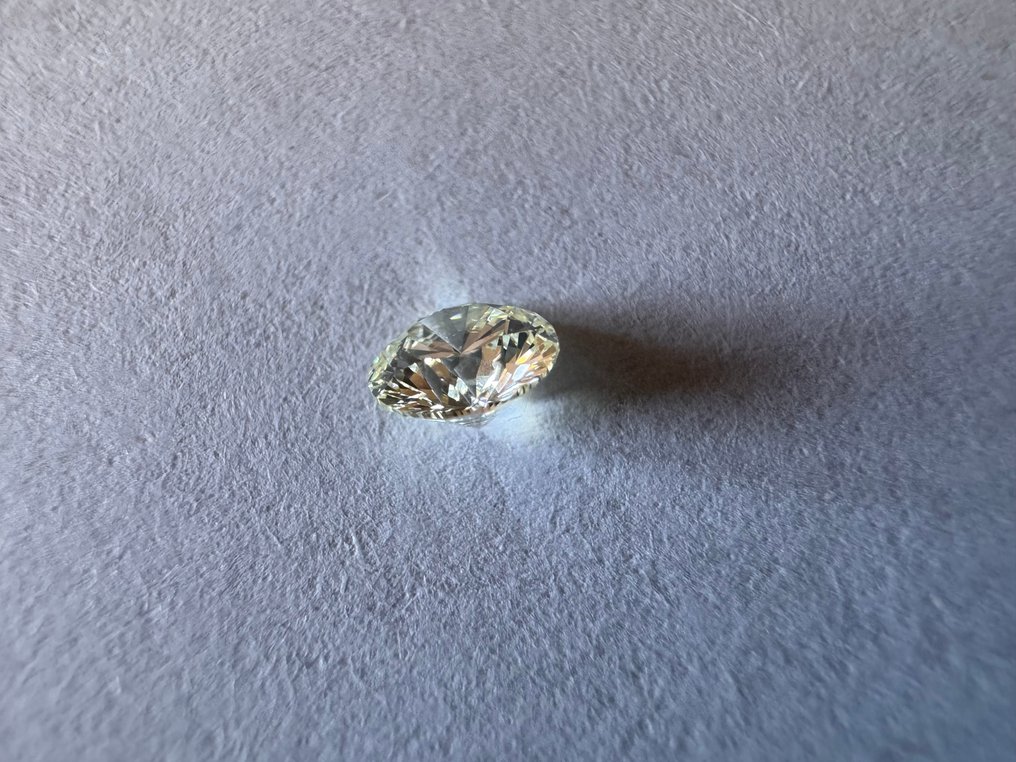 1 pcs 钻石 (天然) - 0.44 ct - 圆形 - J - VS1 轻微内含一级 - 国际宝石研究院(IGI) - VS1 3 EX #3.2