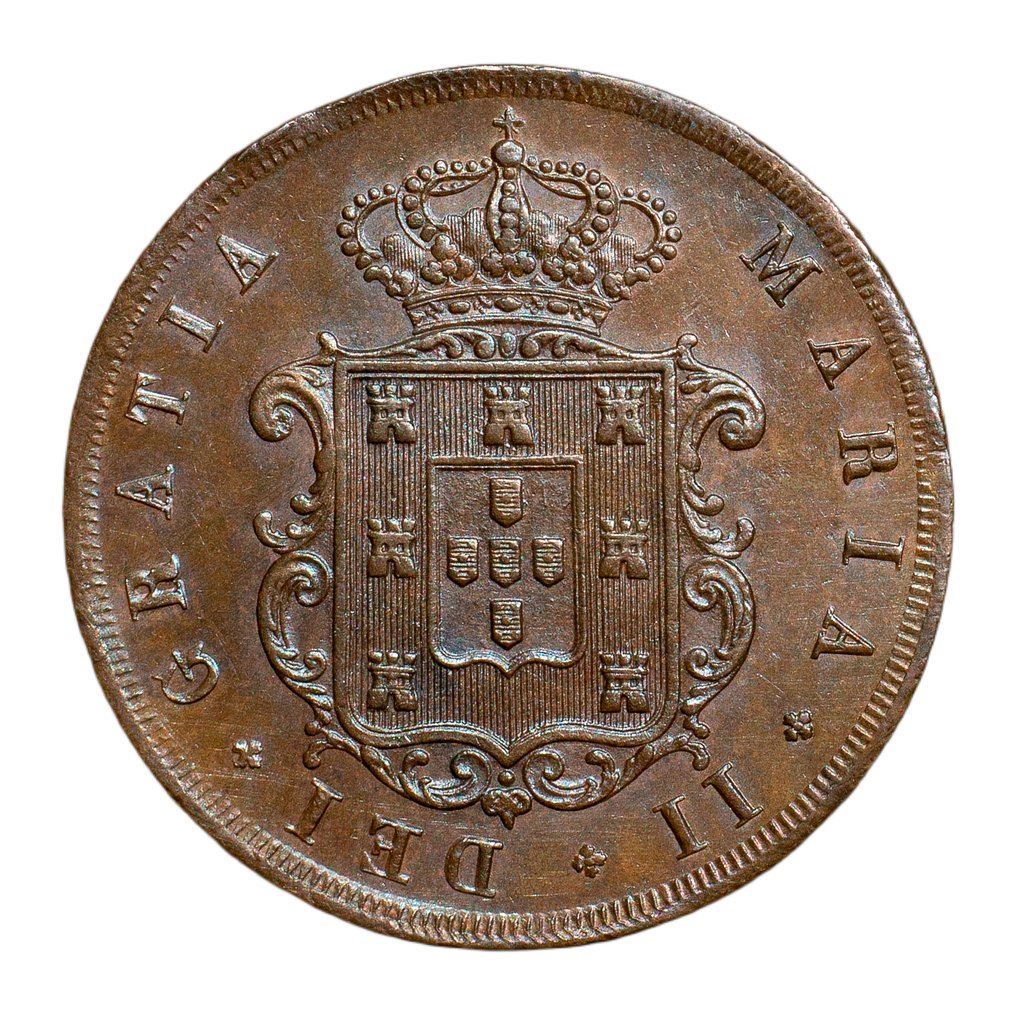 Portogallo. D. Maria II (1834-1853). XX Reis 1848 #1.0