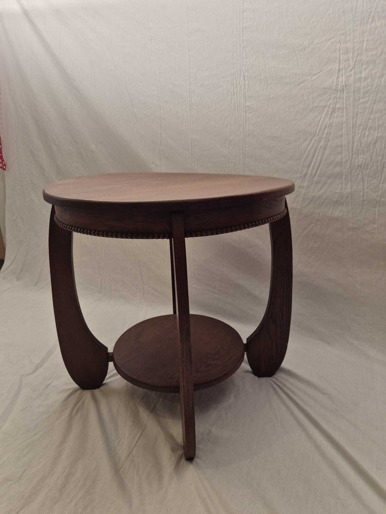 Side table - Side table with lower shelf - Wood #3.2