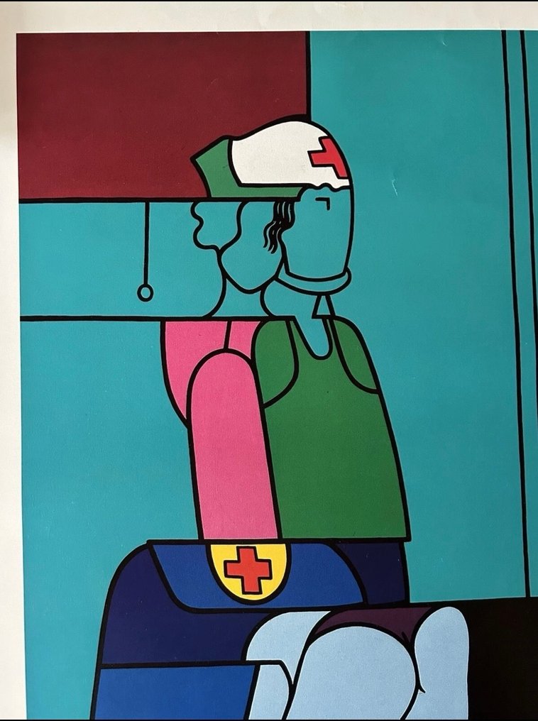 Valerio Adami (1935) - IMAGES D'HÔTES #4.3