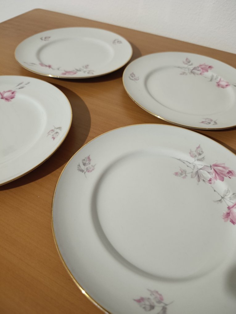 Richard Ginori - Σετ ζαχαροπλαστικής/κέικ (6) - Πορσελάνη - Piatti Ginori #2.1