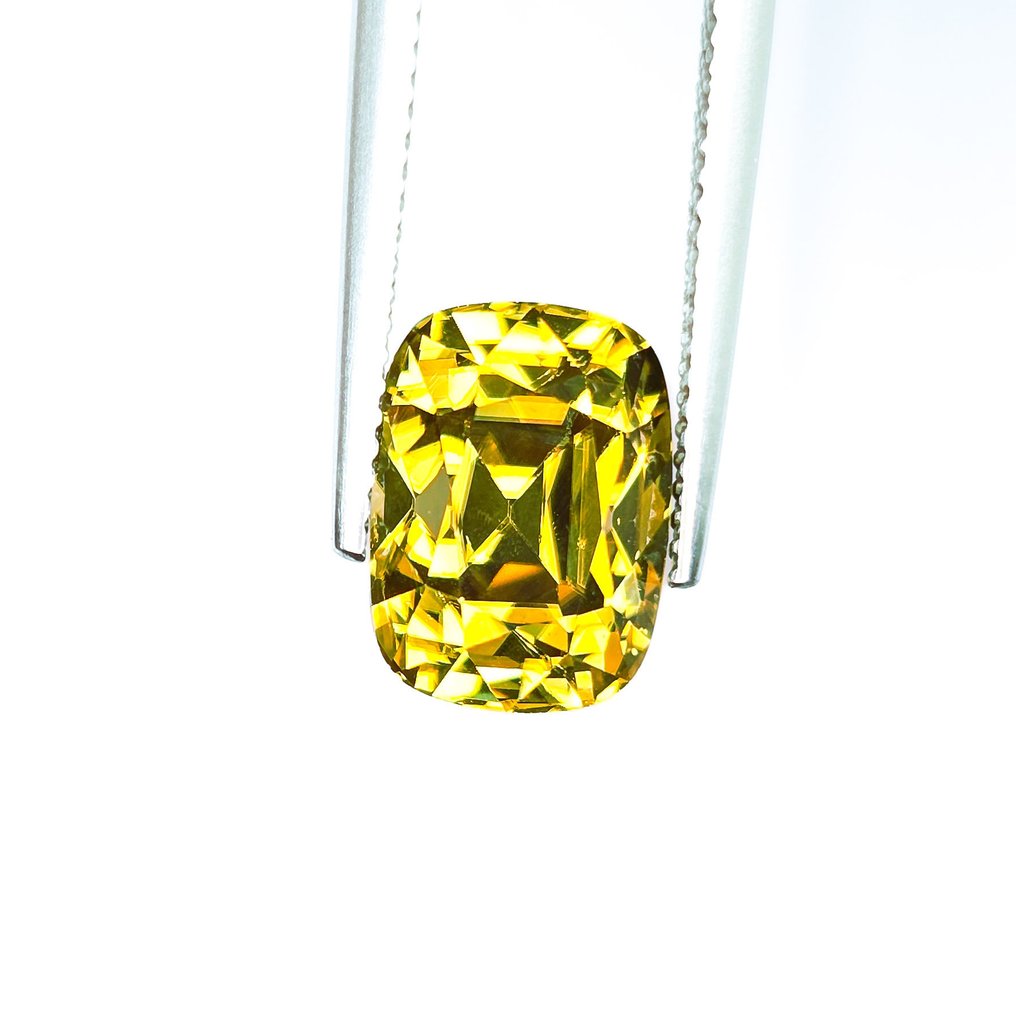 黄色 锆石  - 7.82 ct - 国际宝石研究院（IGI） #1.0