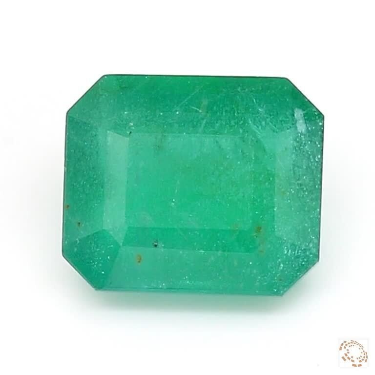 1 pcs  Grønn Smaragd  - 3.19 ct - Det internasjonale gemologiske institutt (IGI) #1.0