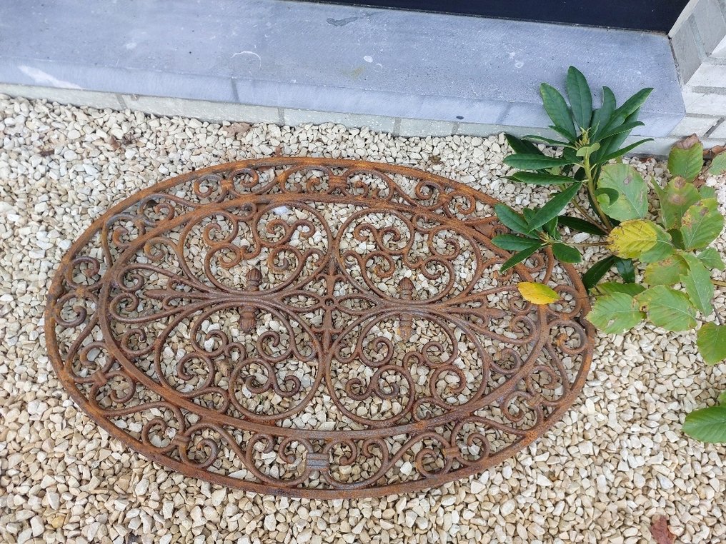 墙面装饰 - 欧洲 - 大型椭圆形门垫 #1.0