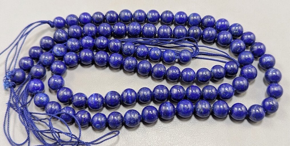 Lapis Lazuli Gemstone Necklaces - Height: 420 mm - Width: 420 mm- 97 g - (2) #1.0