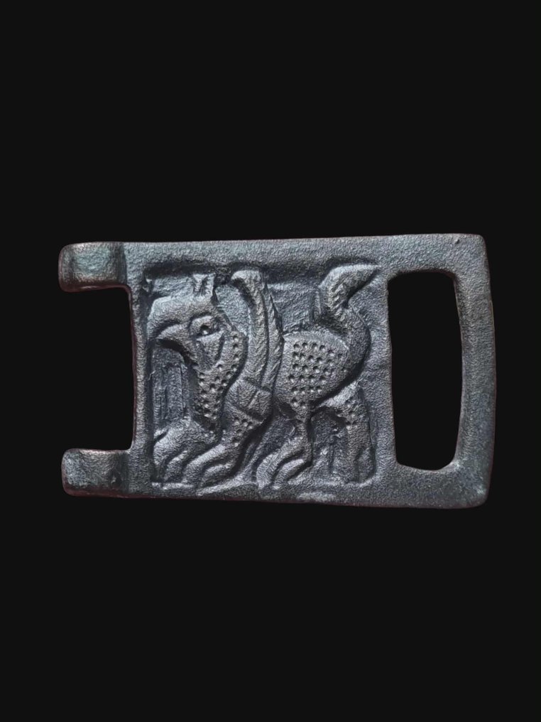 Medieval, Crusaders Era Bronze Lot of 2 rare buckles (No reserve price) #2.1