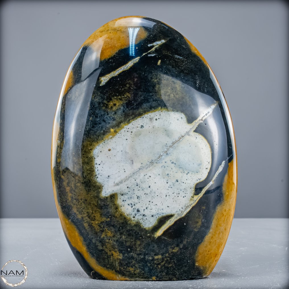 Φυσικός Jasper-Χαλκηδόνιος Ελεύθερη μορφή- 1489.51 g #3.2