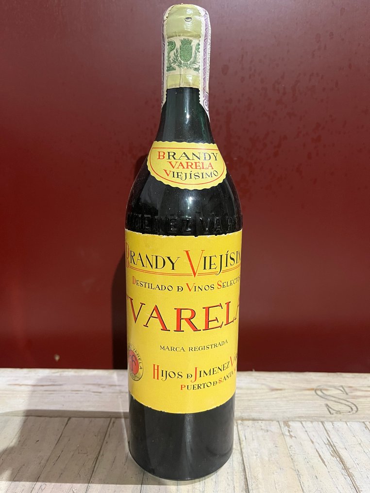 Varela - Brandy Varela Viejisimo - b. Década de 1950, Década de 1960 - 70 cl - 2 botellas #2.1
