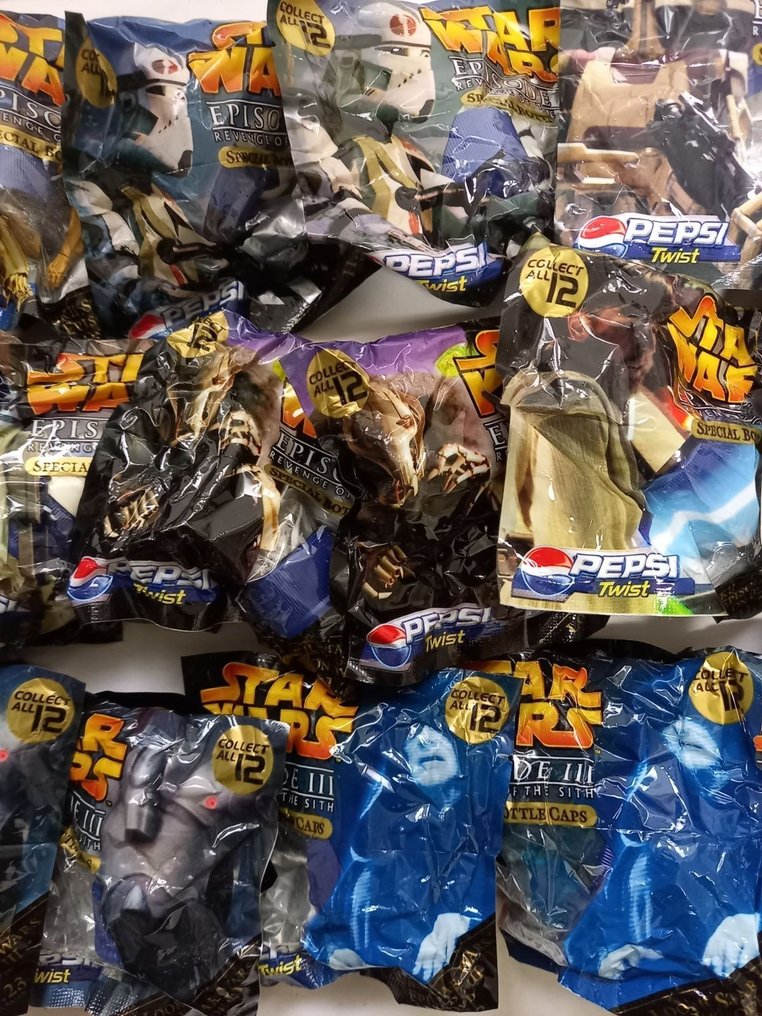 Pepsi - Rare Unopened Pepsi x Star Wars figures Bottle Cap - 玩具人偶 (20) - 塑料 #4.3