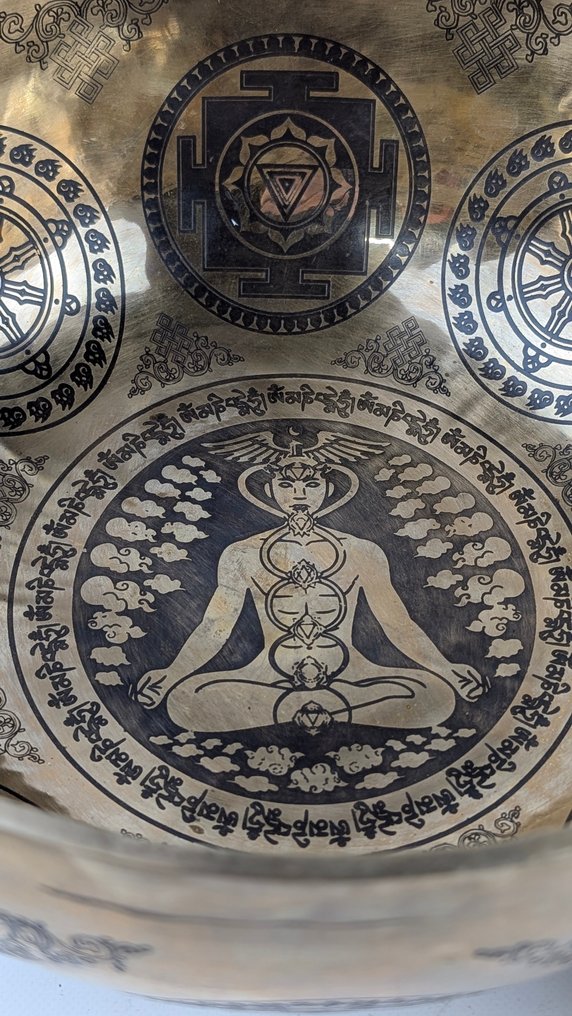 古董 颂钵 - 7种金属 - 1990-2000 - 手工制作  #1.0