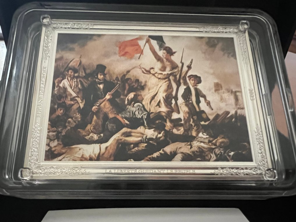 Γαλλία. 250 Euro 2023 "Eugène Delacroix - La Liberté Guidant le Peuple" Proof #1.0