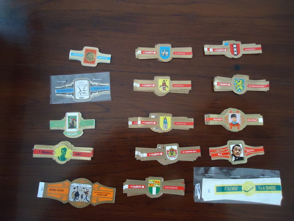 Θεματική συλλογή - sigarenbandjes 225 ολόκληρες σειρές από διάφορα εμπορικά σήματα σε καλή κατάσταση #3.2