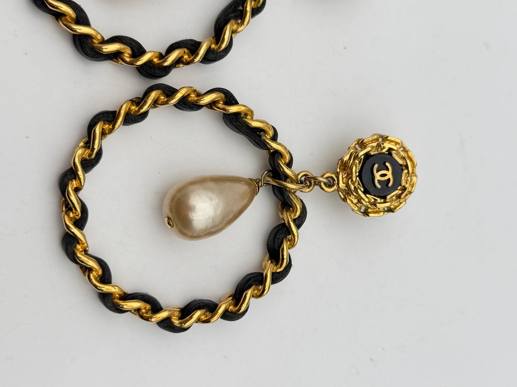 Chanel - 珍珠 - Gold-plated - 耳环 #3.2