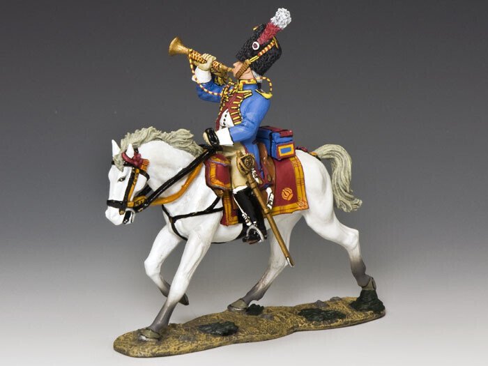 King & Country - 鐵皮玩具 - NA219 Bugler - 2000-2010 - 中國 #1.0