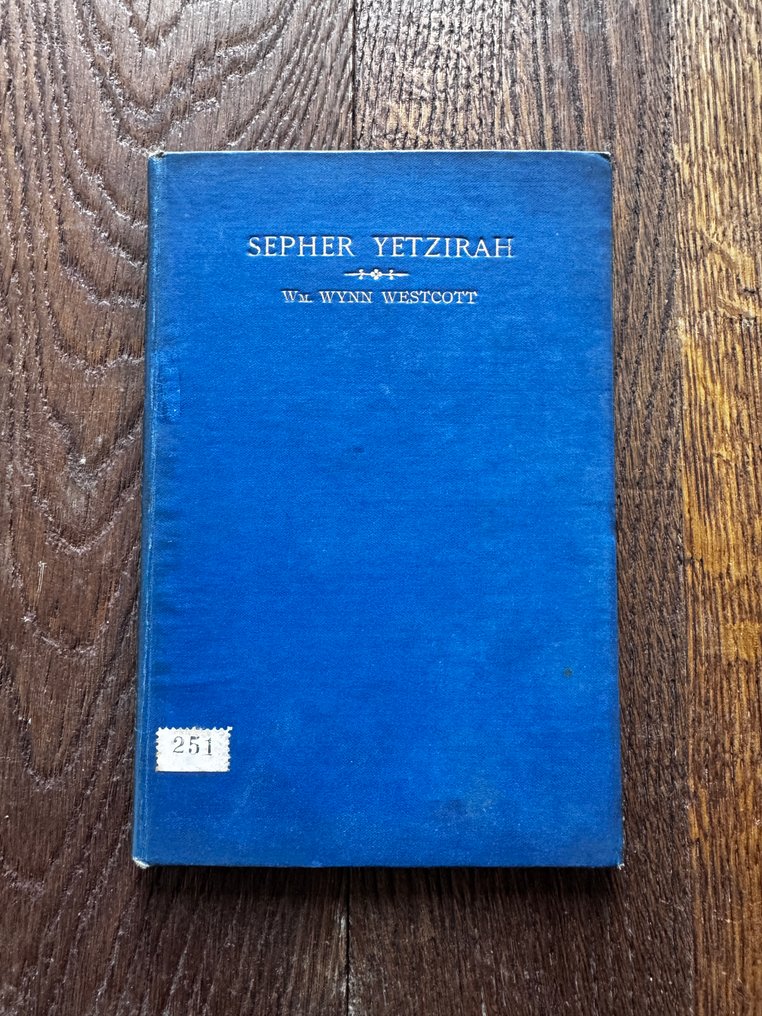 Freemasonry 2nd Edition - 1893 Rare The Book of Formation / Seeger Yetzirah - 1893 #1.0