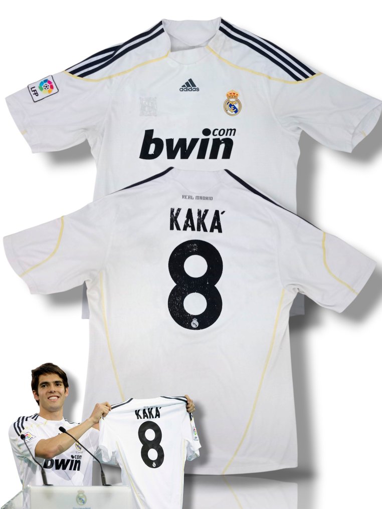 皇家馬德里 - 西班牙甲級足球聯賽 - Kaka debut - 2009 - 足球衫 #1.0