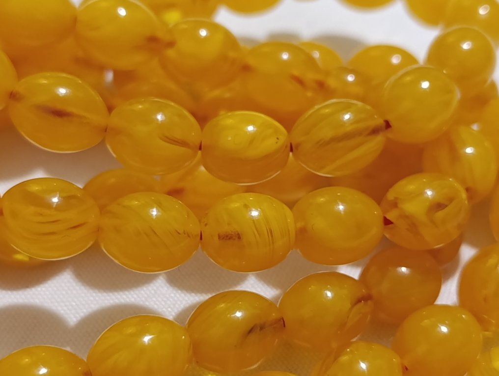  天主教念珠 - 琥珀 - 1970-1980 - 稀有的祈祷念珠  #2.1