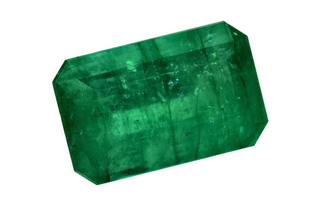 Zonder Minimumprijs Groen, Blauw Smaragd  - 3.17 ct - Instituto Gemólogico Español (IGE) #4.3