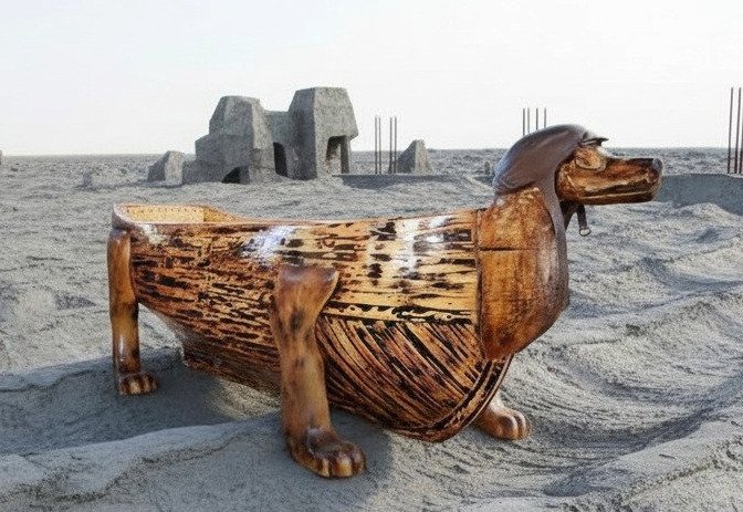 Βάρκα μοντελισμού - Playground crib - in memory of my dog, garage friend, Harpalete #1.0