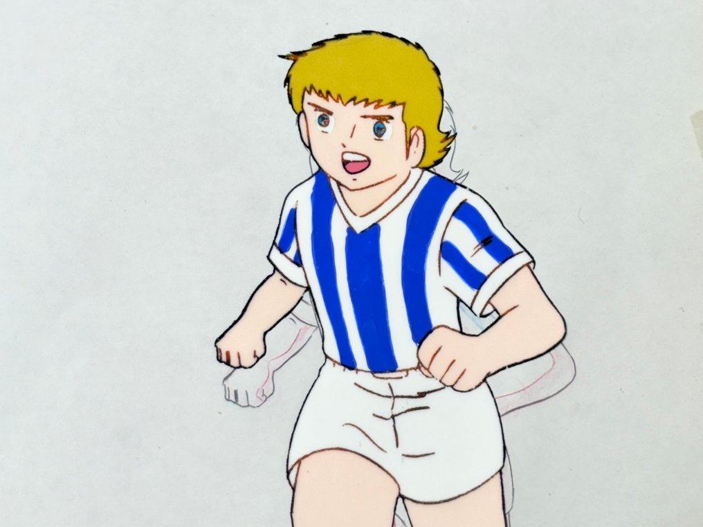 Tsuchida Production - Original animationscel, stor storlek - Captain Tsubasa (1983/1986) #1.0