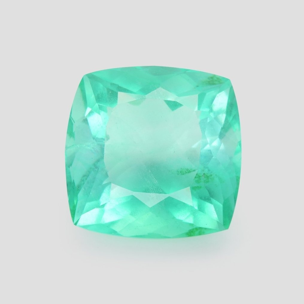 No reserve price - 1 pcs Green Fluorite - 21.42 ct - Antwerp Laboratory for Gemstone Testing (ALGT) #3.2