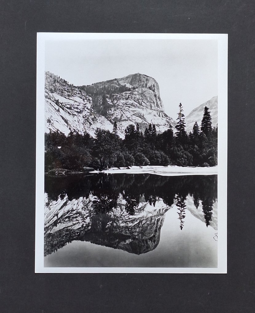 Carleton Eugene Watkins (1829-1916) - Mirror Lake, Yosemite, vers 1865-66 #1.0