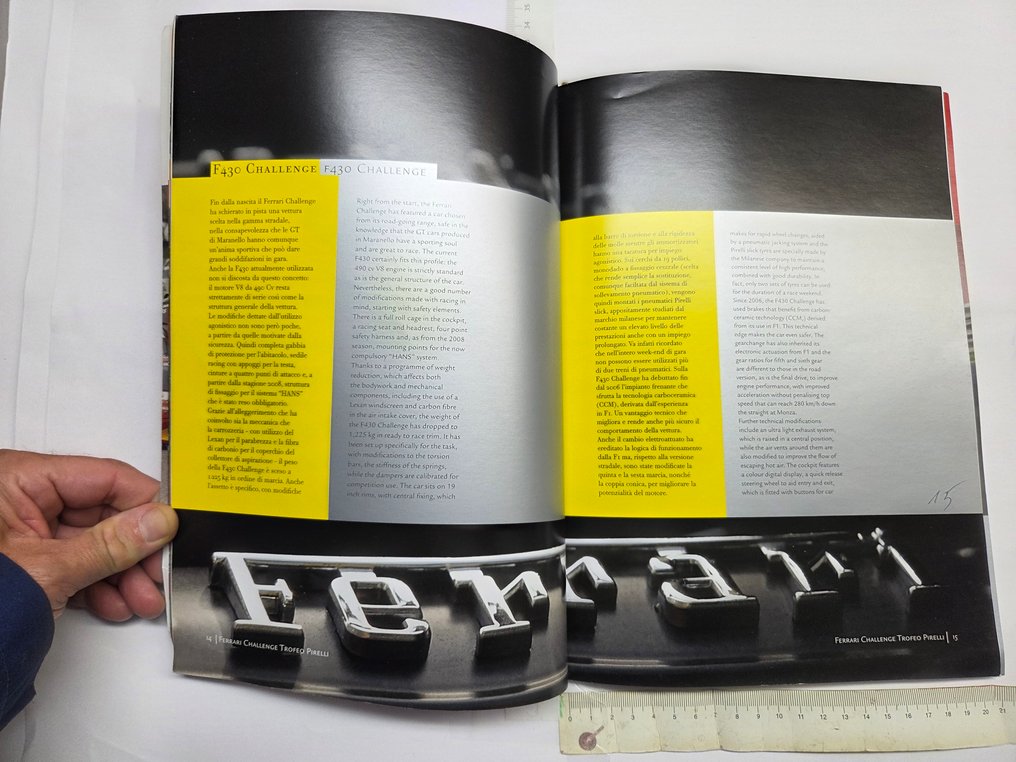 Book - Ferrari - Rivista Ferrari corse clienti 2008 - attività modelli programmi #1.0