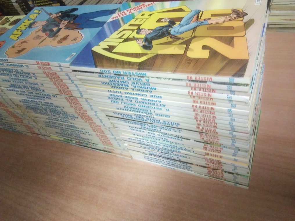 Mister NO 101/200 cpl - Sequenza completa MIster No originali dal n. 101 al 200 CPL - 100 Comic - 第一版 - 1983/1992 #2.1