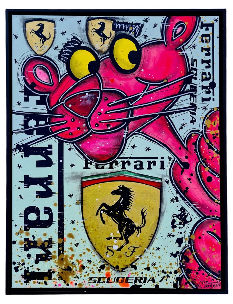 Moontje - Pink Panther Loves Ferrari. #1.0