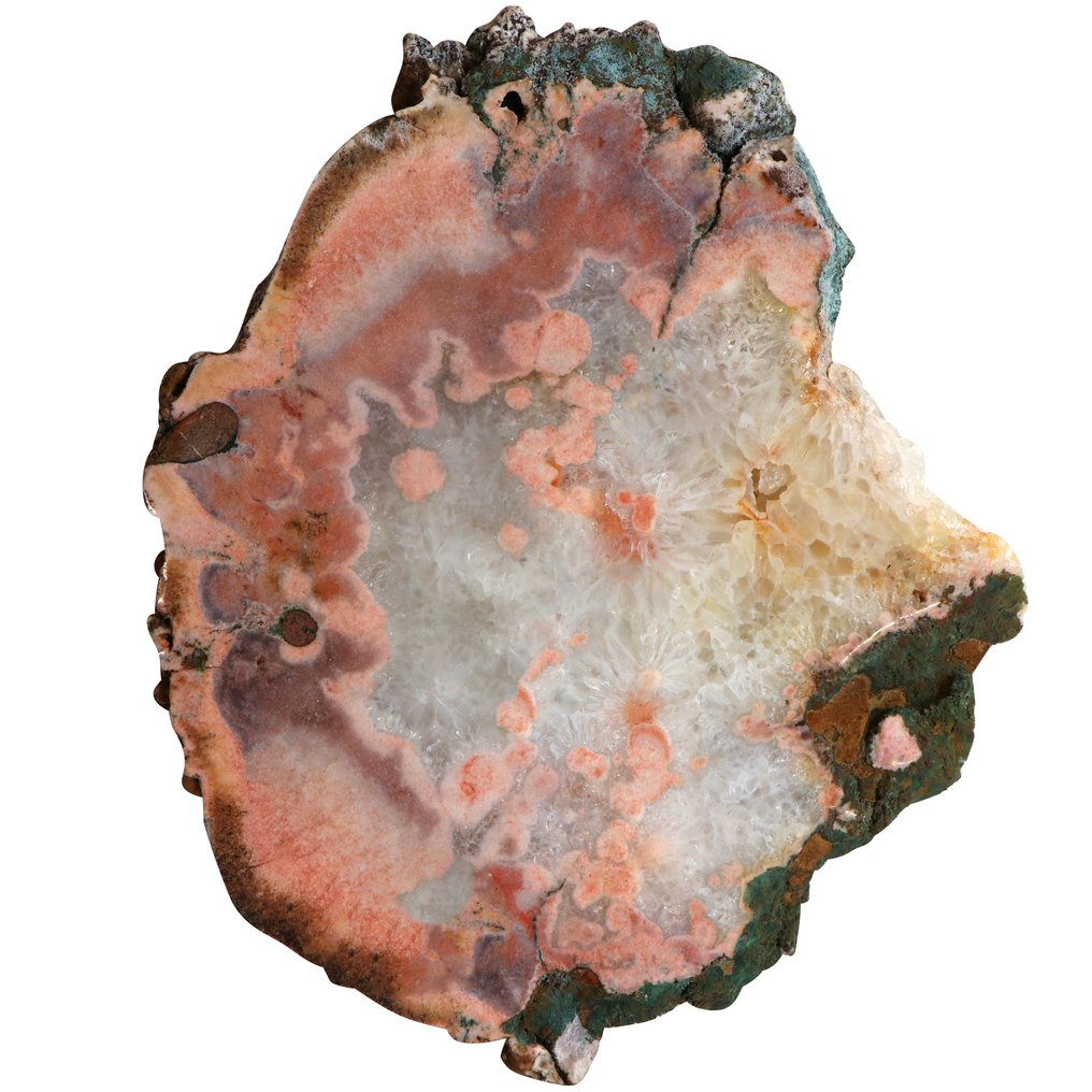 No More Production - Pink Amethyst - XL Slice - 28x23x2 cm- 1.3 kg #1.0