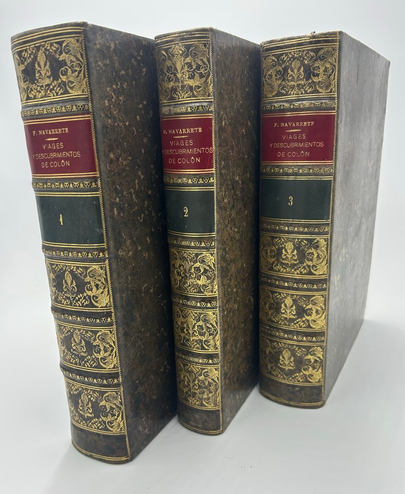 Martín Fernández de Navarrete - Coleccion de los viages y descubrimientos que hicieron por mar los españoles (tomos I, II y III) - 1825-1829 #3.2