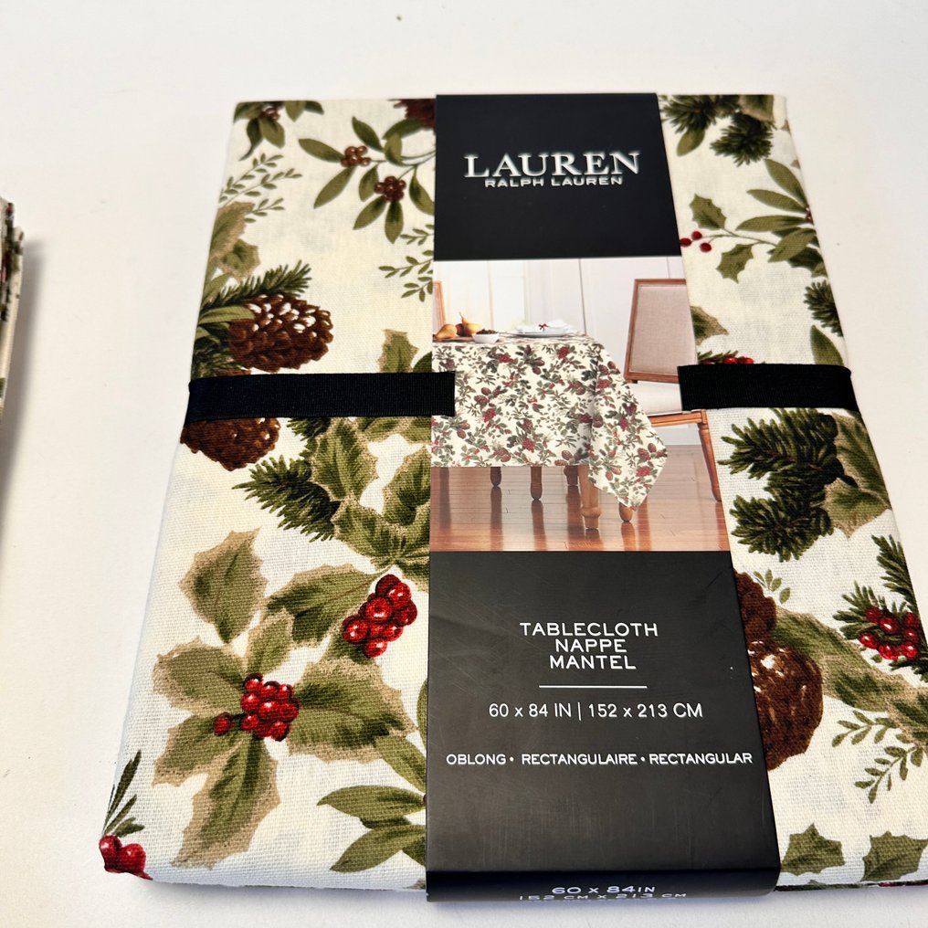 Lauren Ralph Lauren - Nappe (5) - 213 cm - 152 cm - Nappe + Sets de table #4.3
