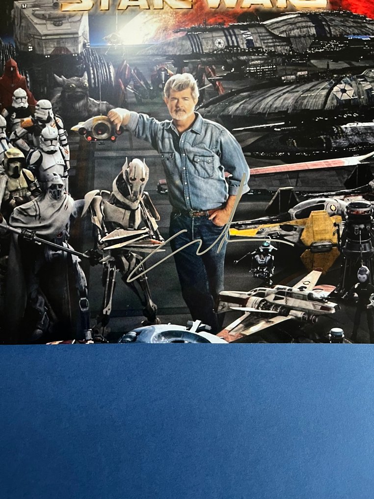 Star Wars, George Lucas - Signed in Person - with PSA/DNA Certificate - Autograph, photo #1.0