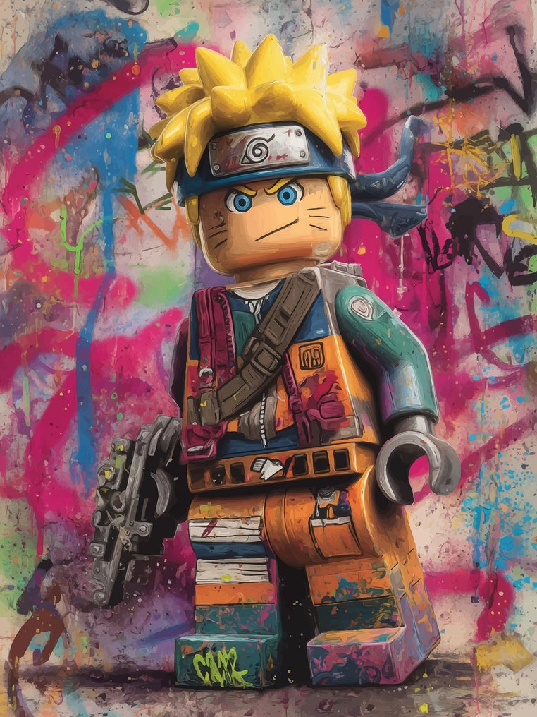 Canvas Fit - Alberto Ricardo - Naruto – “Shinobi Urbano #1.0