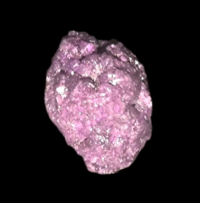 No reserve price magnificent 3.35 carats purple rough diamond crystal from Africa . - Height: 8.9 mm - Width: 6.5 mm- 0.67 g - (1) #1.0