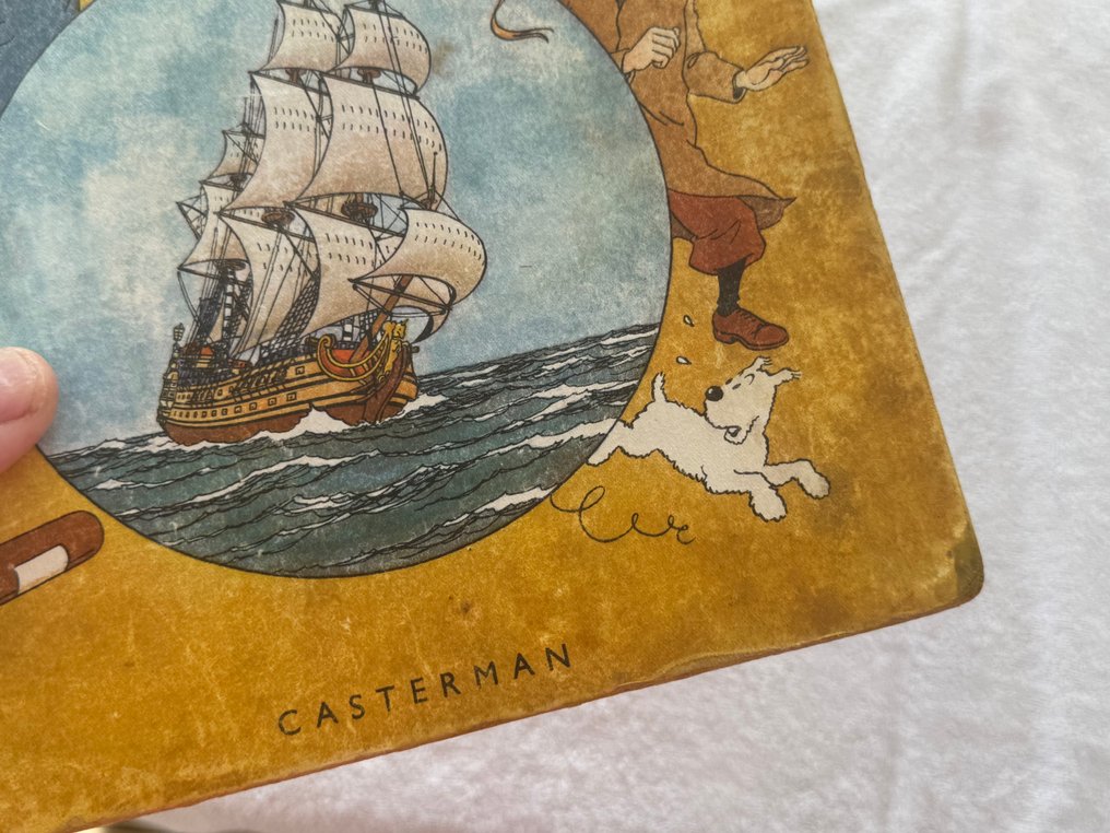 Tintin T11 - Le secret de la Licorne (A21) - C - 2e édition - 1 Album - 1943 #3.2