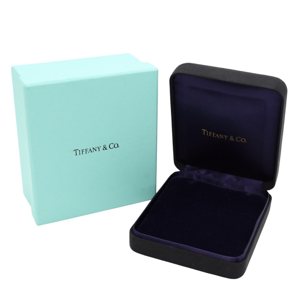 Tiffany & Co. - Κολιέ με μενταγιόν - Flower Πλατίνα - Διαμάντι #1.0