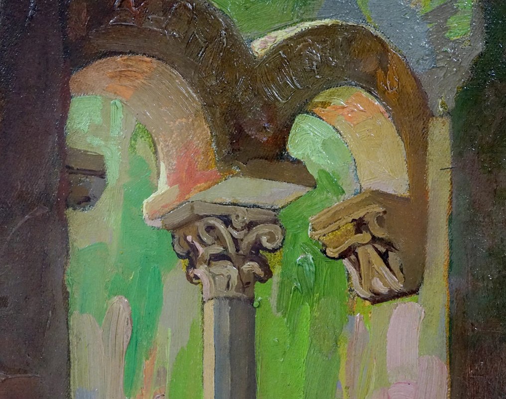 Onorato Carlandi (1848-1939) - Chiostro affrescato #1.0